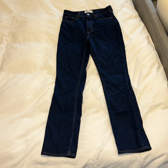 Abercrombie & Fitch Size 27 L:Regular The Slim Straight Ultra High Rise Jeans - Picture 5 of 7